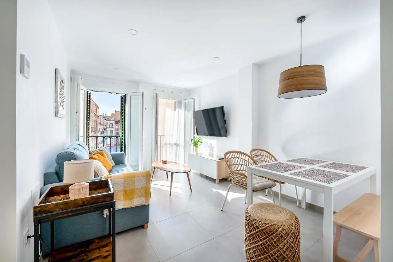 Lägenhet Key-Wise Malaga Centro San Francisco 3 Habitaciones Spanien